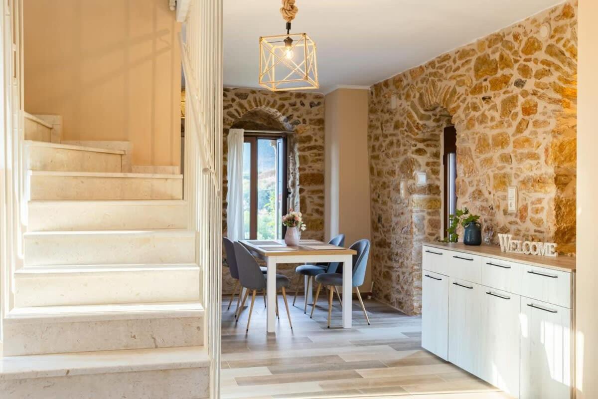 Mantineia Stone Villa-An Ethereal Getaway Megali Mantineia Экстерьер фото