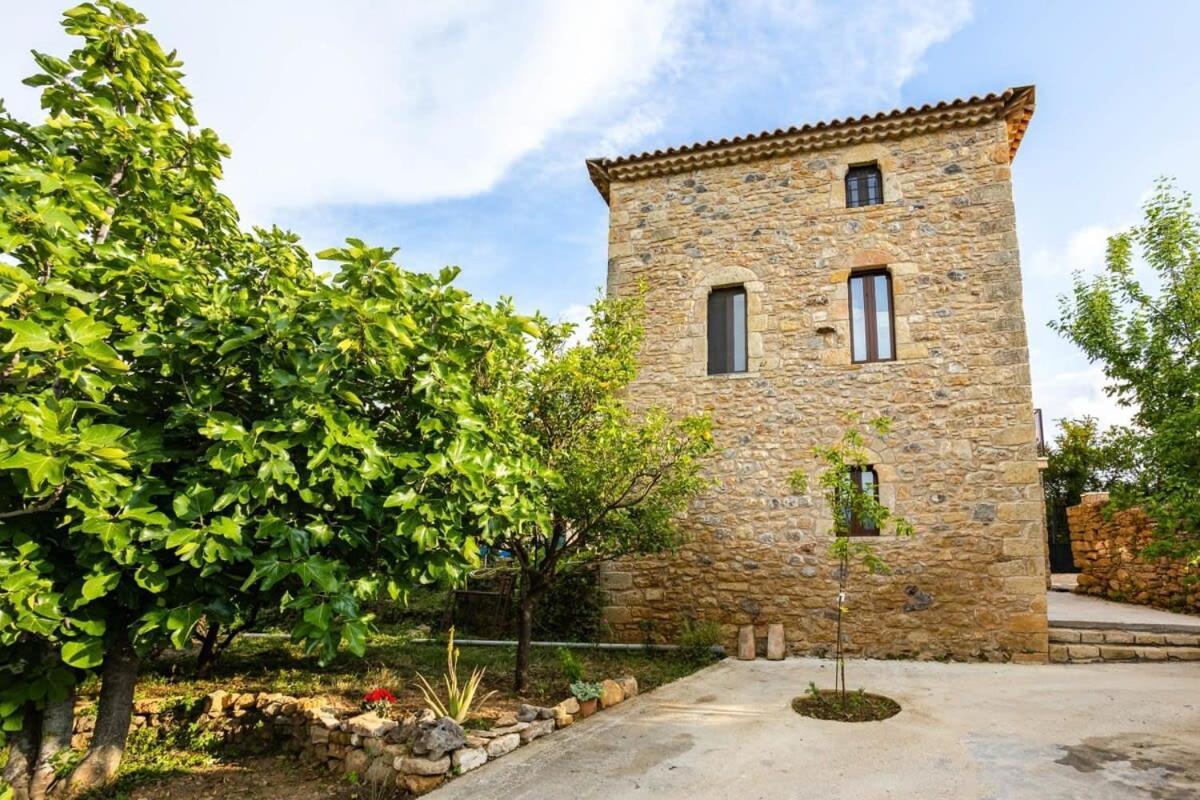 Mantineia Stone Villa-An Ethereal Getaway Megali Mantineia Экстерьер фото
